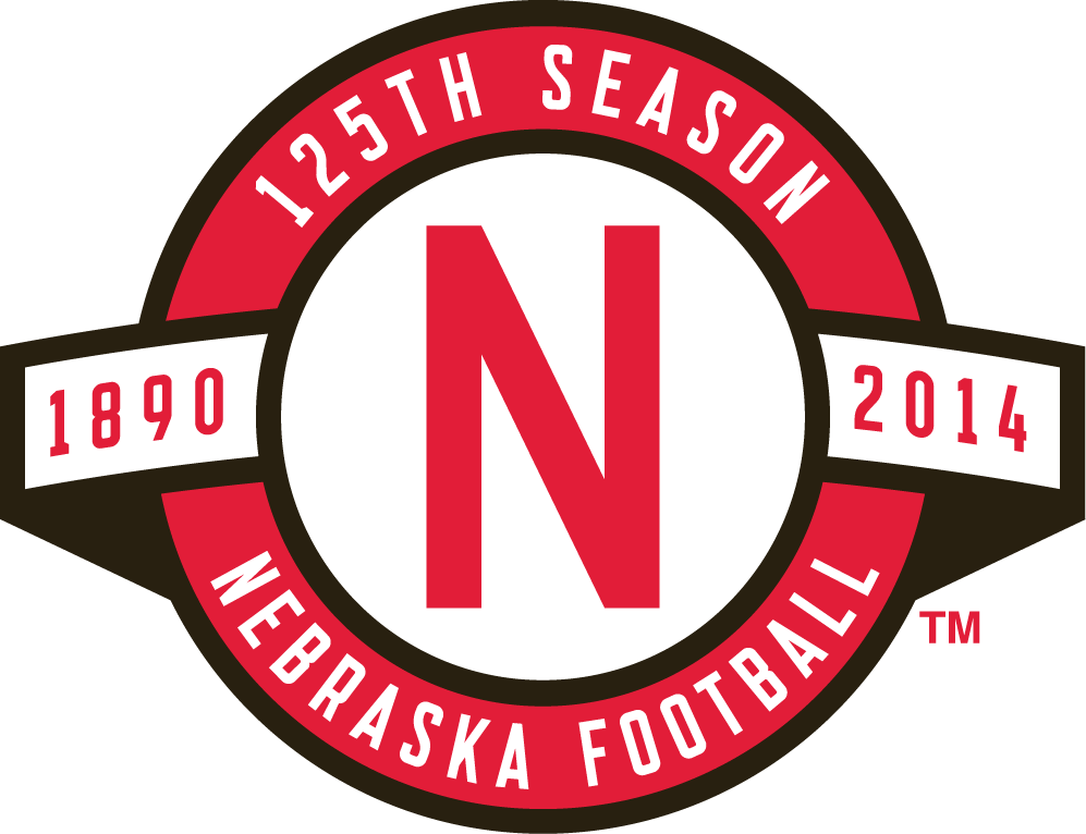 Nebraska Cornhuskers 2014 Anniversary Logo diy iron on heat transfer